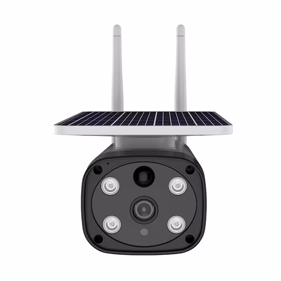 2MP/1080P solarbetriebene WiFi 4G IP-Kamera für den Außenbereich, CCTV-Überwachungskamera