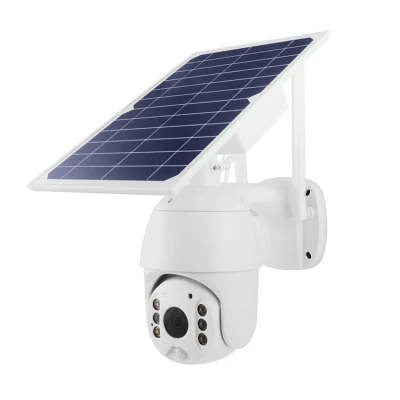 1080P Solar Panel Drahtlose PTZ Akku Kamera Outdoor Überwachung Sicherheit Batterie WiFi CCTV Kamera
