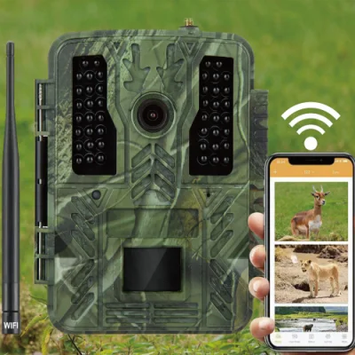 Neue Outdoor 36MP 4K HD IP67 Infrarot Jagd Trail Trap WiFi Überwachungskamera